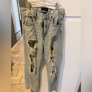 Aeropostale 90's Baggy Light Wash Jeans